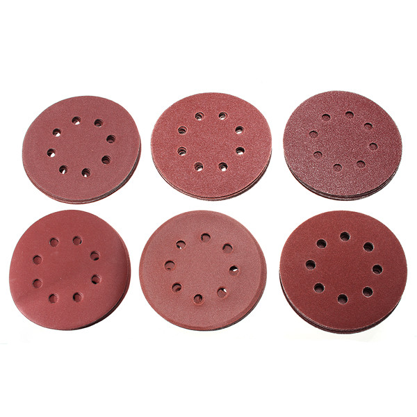 60Pcs-5-Inch-8-hole-Hook-Loop-Sanding-Discs-Sandpaper-6080120180240320-Grit-1183000-4
