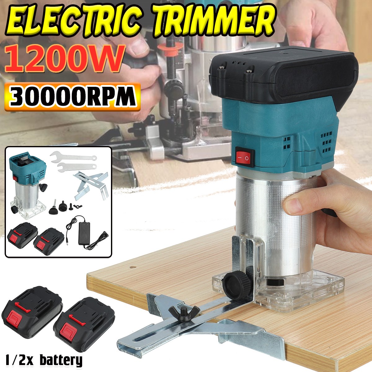 635mm-Cordless-Electric-Trimmer-Compact-Palm-Router-Corded-Woodworking-Trimming-Edge-Guide-Wood-W-12-1854950-1