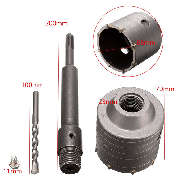 65mm-Hole-Saw-Cutter-Drill-Bit-with-SDS-Plus-Shank-for-Concrete-Cement-Stone-Wall-1069339-1