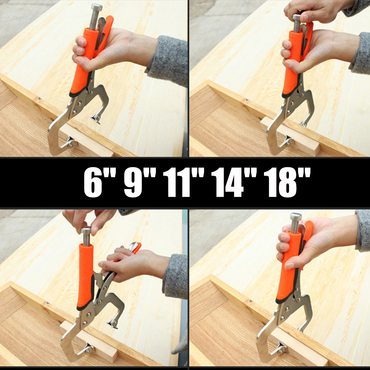 69111418inch-Alloy-Steel-C-Bracket-Vise-Grip-Welding-Quick-Pliers-Hand-Tool-1260840-5