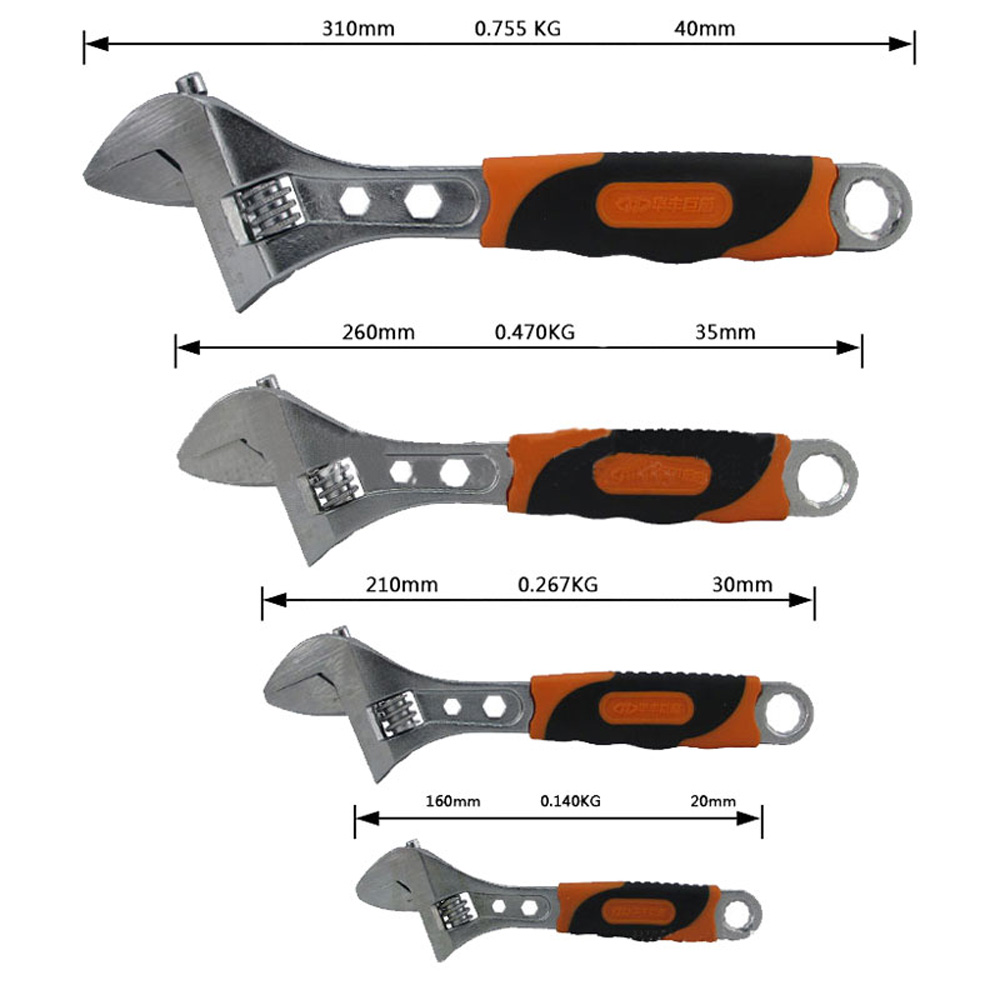 6inch-8inch-10inch-12inch-Hand-Tool-Multifunctional-Wrench-Open-Spanner-Tool-1337834-9