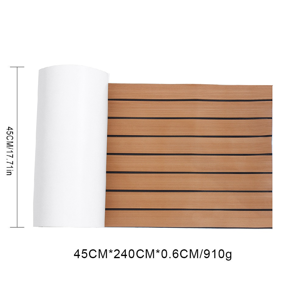 6mm-45x240cm-EVA-Foam-Teak-Deck-Sheet-Self-Adhesive-Boat-Yacht-Synthetic-Decking-Foam-Floor-Mat-Brow-1817260-2