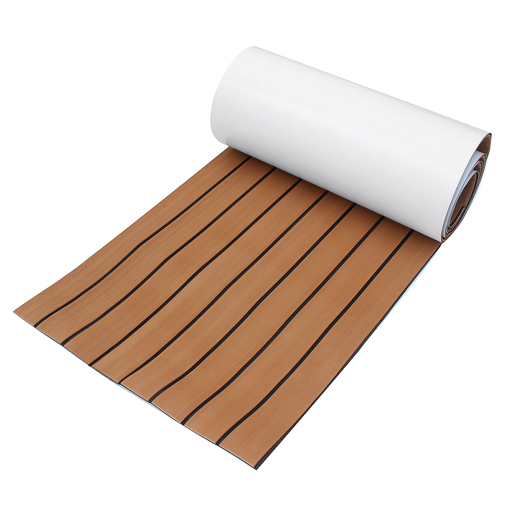 6mm-45x240cm-EVA-Foam-Teak-Deck-Sheet-Self-Adhesive-Boat-Yacht-Synthetic-Decking-Foam-Floor-Mat-Brow-1817260-5