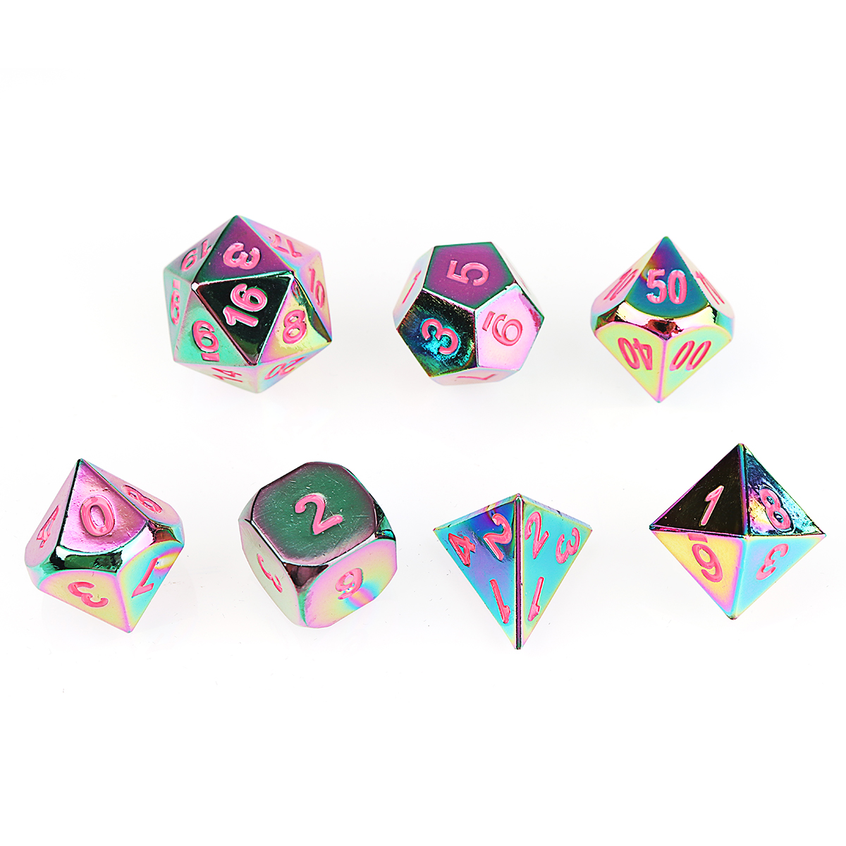 7Pcs-Embossed-Heavy-Metal-Polyhedral-Dice-DND-RPG-MTG-Role-Playing-Game-with-Bag-1314618-9