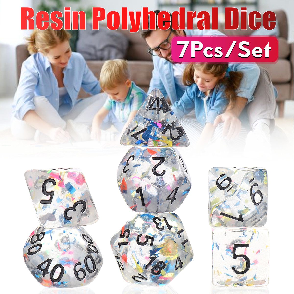 7Pcs-Galaxy-Polyhedral-Dice-Resin-Mirror-Dices-Set-Role-Playing-Board-Party-Table-Game-Gift-1715792-2