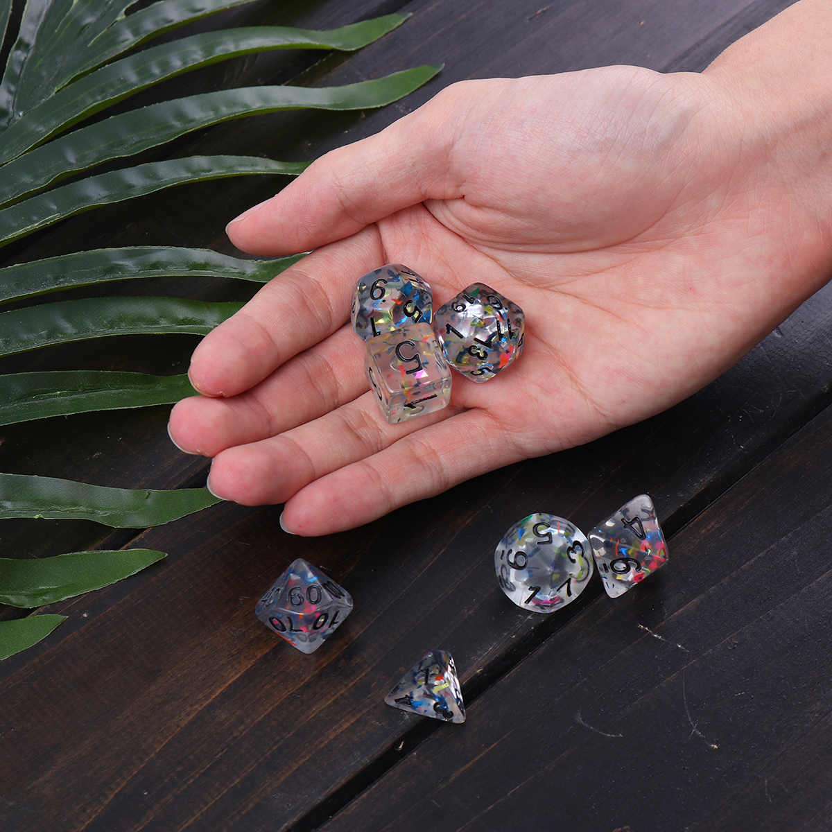 7Pcs-Galaxy-Polyhedral-Dice-Resin-Mirror-Dices-Set-Role-Playing-Board-Party-Table-Game-Gift-1715792-3