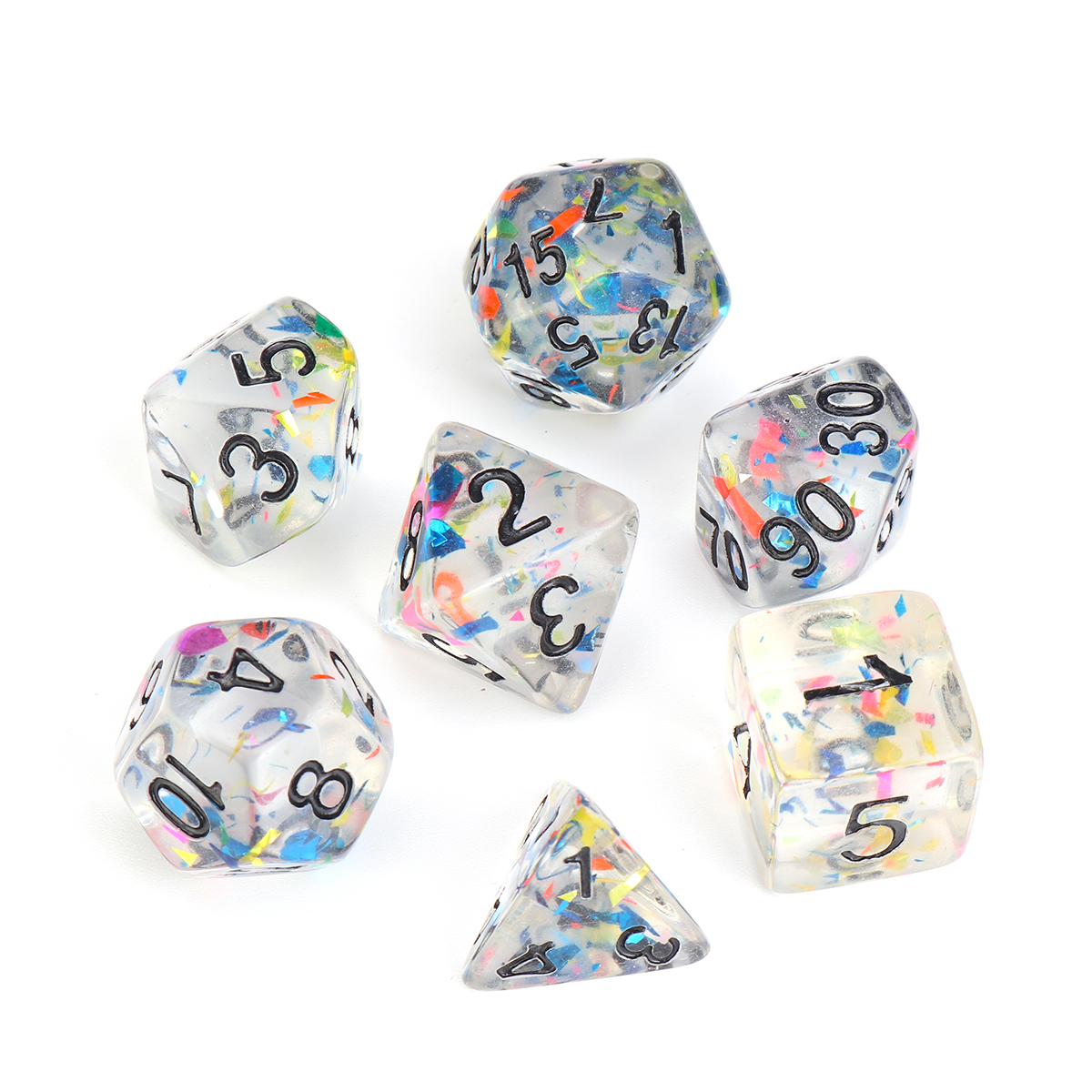 7Pcs-Galaxy-Polyhedral-Dice-Resin-Mirror-Dices-Set-Role-Playing-Board-Party-Table-Game-Gift-1715792-7