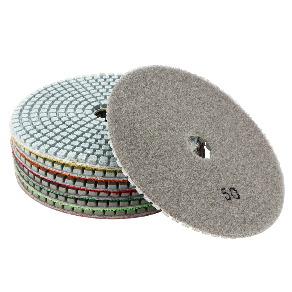 7pcs-5-Inch-50-3000-Grit-Diamond-Polishing-Pad-Sanding-Disc-for-Marble-Concrete-Granite-Glass-1268129-5