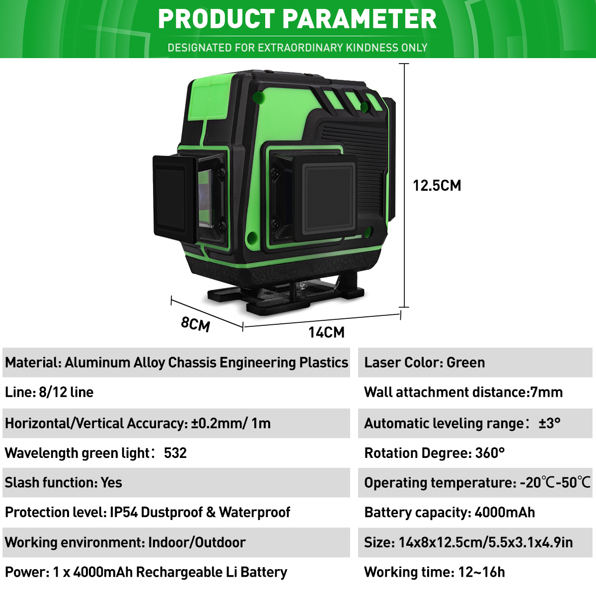 812-Line-Green-Laser-Level-Meter-360deg-Horizontal-And-Vertical-Cross-4D-High-Intensity-Light-Self-L-1895643-9