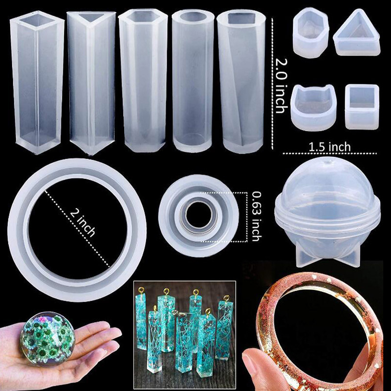 83Pcs-Jewelry-Making-Silicone-Molds-DIY-Crafts-Cameo-Pendants-Hand-Tools-1663015-4