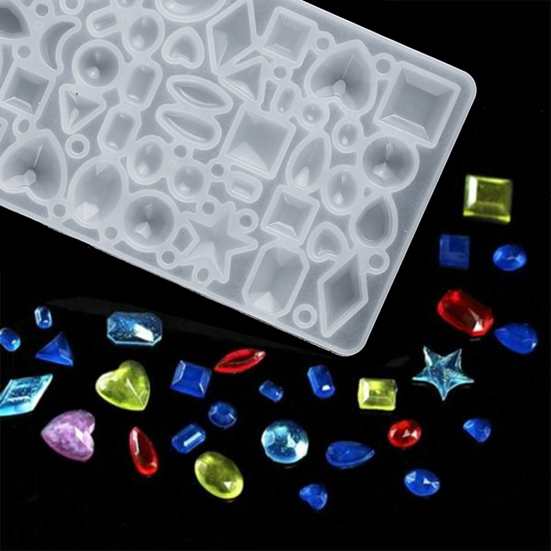 83Pcs-Jewelry-Making-Silicone-Molds-DIY-Crafts-Cameo-Pendants-Hand-Tools-1663015-6