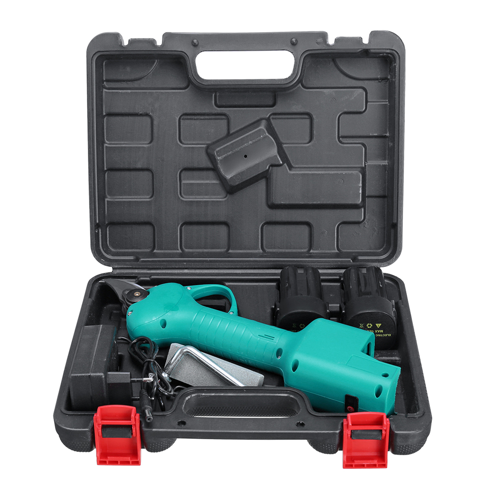 88V-1000W-Cordless-Electric-Branch-Scissors-30mm-Pruning-Shear-Ratchet-Cutter-1854529-6