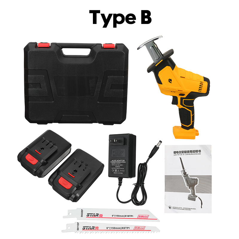 88VF-Cordless-Electric-Reciprocating-Saw-Sabre-Saw-Jigsaw-Cutting-Cutter-With-Battery-1743691-9