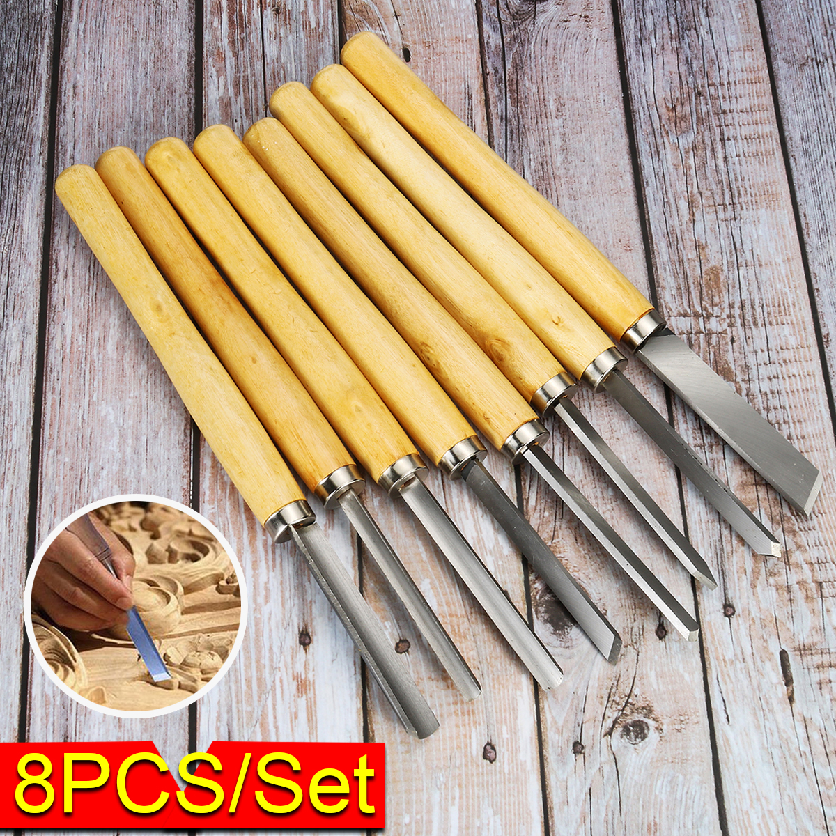 8Pcs-Wood-Carving-Tool-Set-Craft-DIY-Woodworking-Handwork-Hand-Chisel-Kit-1575349-2