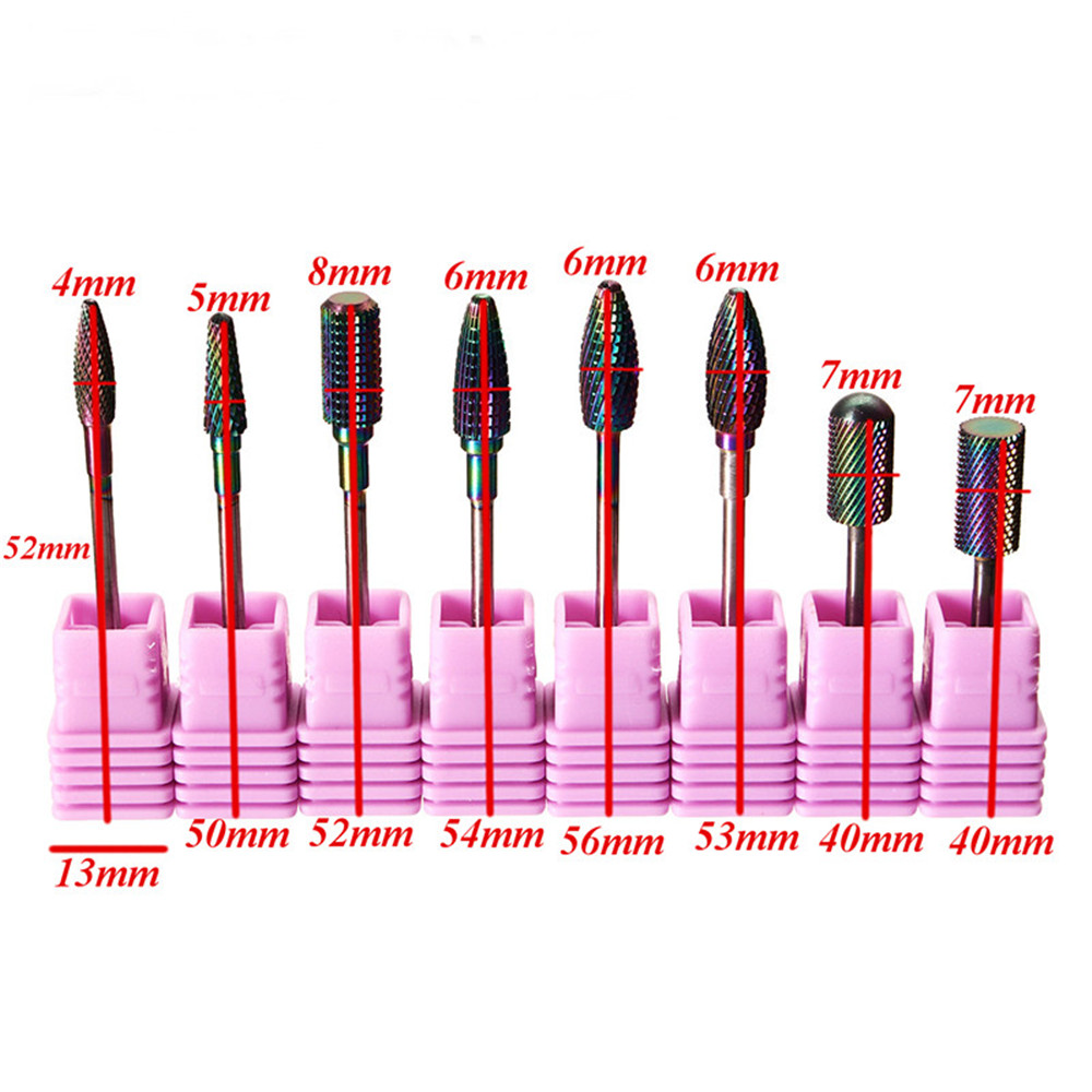 8pcs-332-Inch-Electric-Nail-Drill-Bits-Tungsten-Steel-Alloy-Gel-Removal-Manicure-Tool-1419122-2