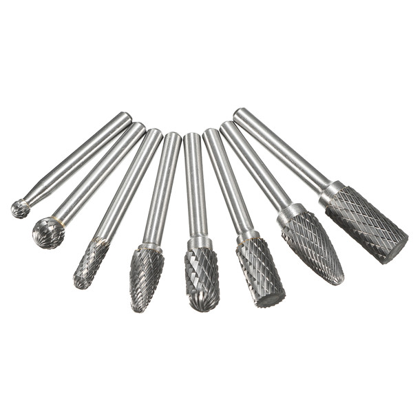 8pcs-Carbide-Rotary-Burr-Set-14-Inch-Shank-File-Power-Tool-1093658-3