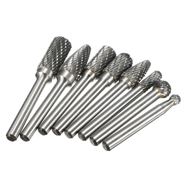 8pcs-Carbide-Rotary-Burr-Set-14-Inch-Shank-File-Power-Tool-1093658-4