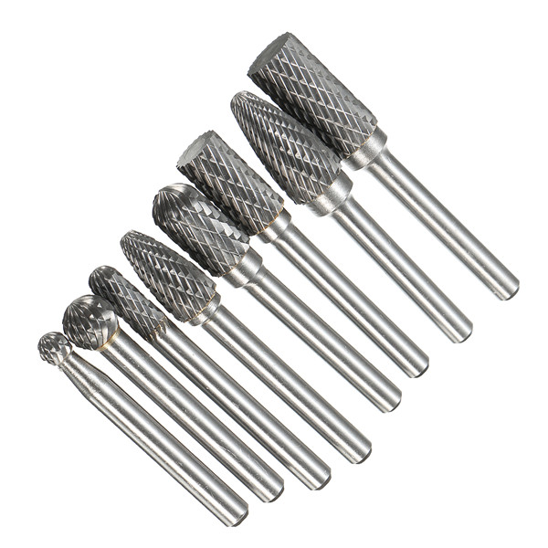 8pcs-Carbide-Rotary-Burr-Set-14-Inch-Shank-File-Power-Tool-1093658-5