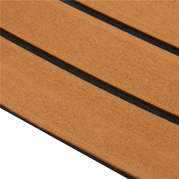 900x2300x6mm-EVA-Foam-Teak-Brown-With-Black-Line-Faux-Teak-Boat-Decking-Sheet-1187293-7