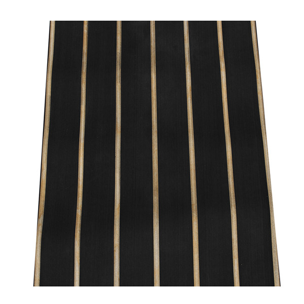 90cmx240cmx6mm-Black-with-Yellow-Line-EVA-Foam-Marine-Flooring-Faux-Teak-Boat-Decking-Sheet-1240533-6