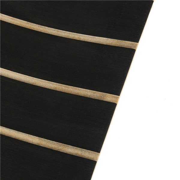 90cmx240cmx6mm-Black-with-Yellow-Line-EVA-Foam-Marine-Flooring-Faux-Teak-Boat-Decking-Sheet-1240533-8