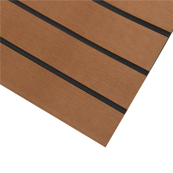 90x200cm90x230cm-EVA-Foam-6mm-Brown-Flooring-Faux-Teak-Boat-Decking-Sheet-Pad-1239657-7