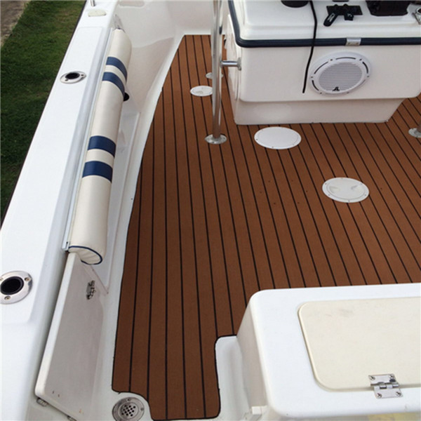 90x200cm90x230cm-EVA-Foam-6mm-Brown-Flooring-Faux-Teak-Boat-Decking-Sheet-Pad-1239657-9