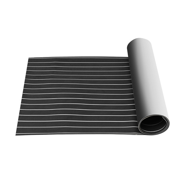 90x240cm-Blcak-with-White-EVA-Foam-Teak-Boat-Flooring-Sheet-Yacht-Synthetic-Teak-Decking-Pad-1275515-5