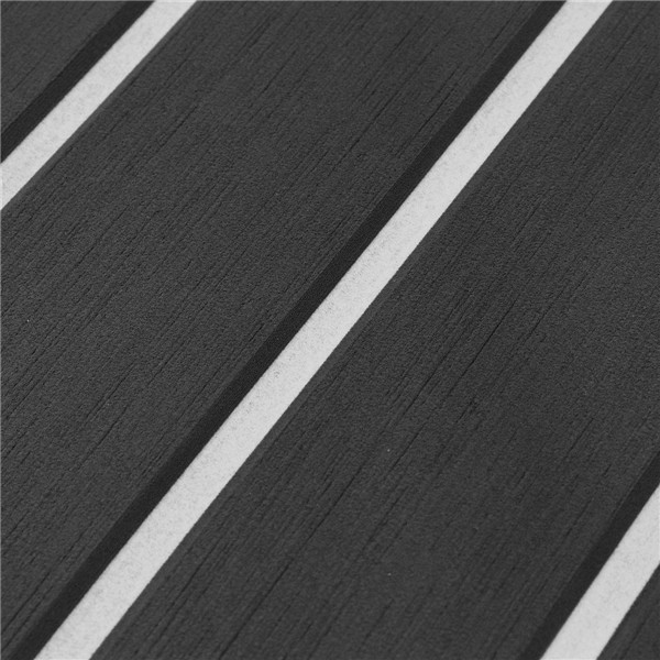 90x240cm-Blcak-with-White-EVA-Foam-Teak-Boat-Flooring-Sheet-Yacht-Synthetic-Teak-Decking-Pad-1275515-8