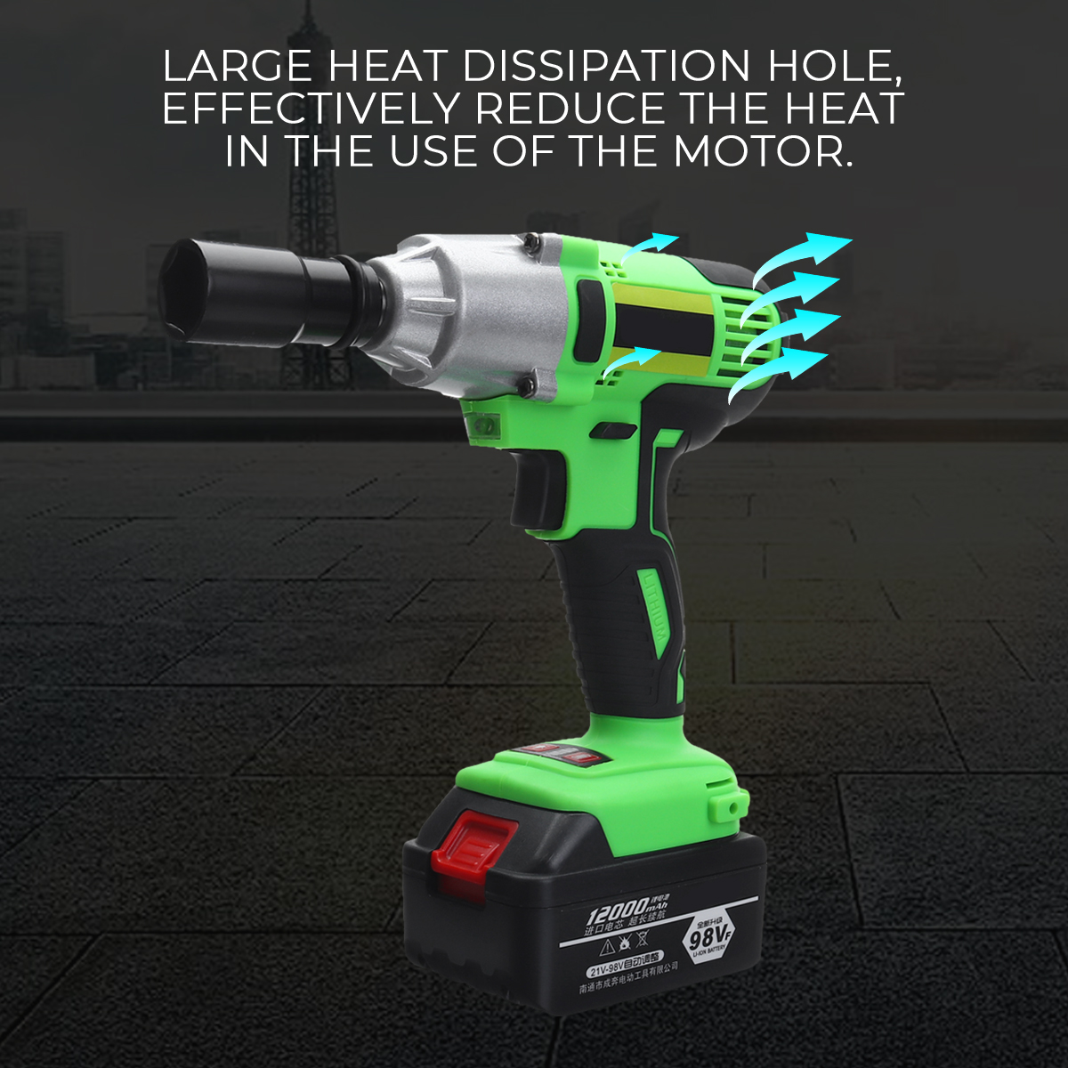 98VF-12000mAh-Electric-Cordless-Impact-Wrench-Drill-High-Torque-Power-Repair-Tools-Kit-1595068-6