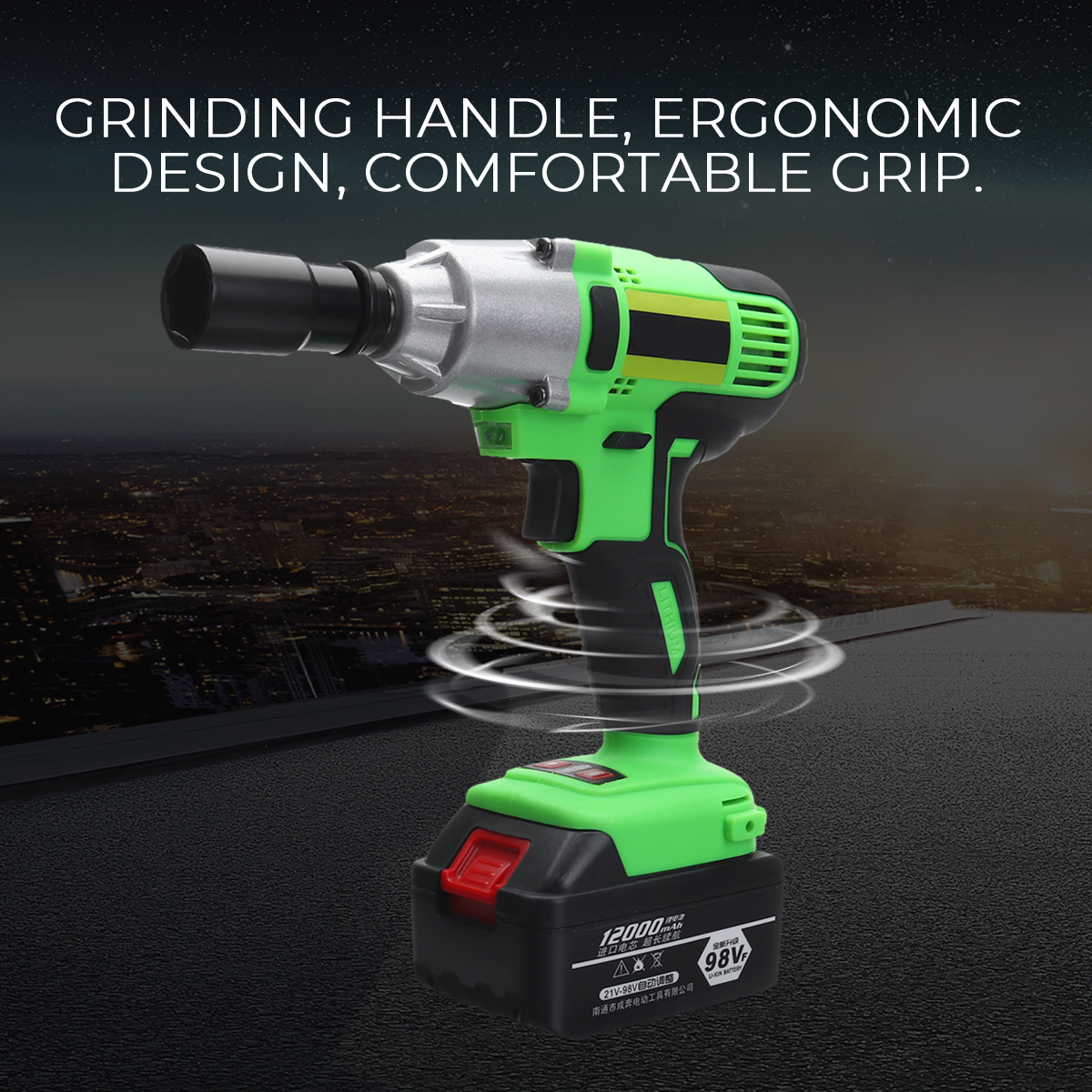 98VF-12000mAh-Electric-Cordless-Impact-Wrench-Drill-High-Torque-Power-Repair-Tools-Kit-1595068-7