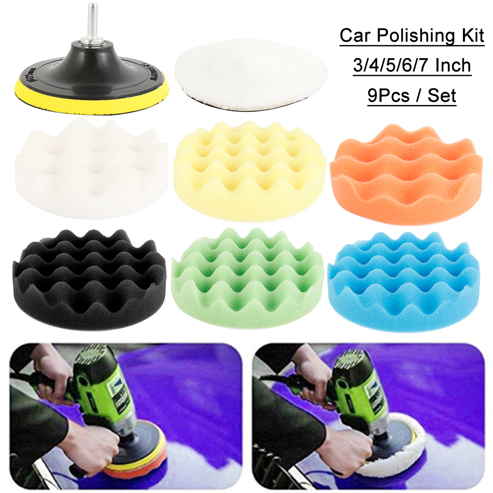 9Pcs-34567-Inch-Car-Polishing-Sponge-Pad-Kit-For-Car-Cleaning-Tools-1716861-2