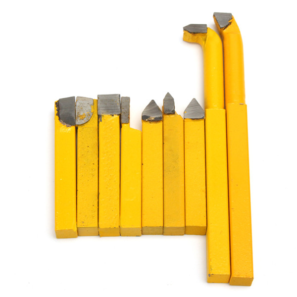 9pcs-8x8mm-YW1-Carbide-Lathe-Turning-Tool-Holder-Yellow-1182999-4