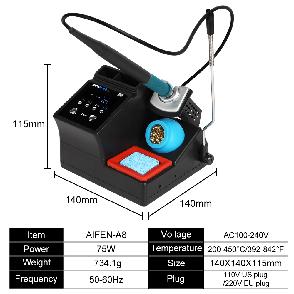 AIFEN-A8-Soldering-Station-With-Digital-Display-T12-Handle-Intelligent-Sleep-1-15s-Quick-Heating-For-1943253-6