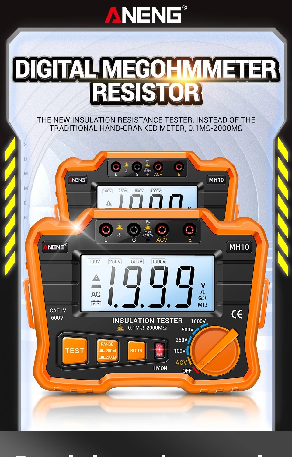 ANENG-MH10-01MOmega1999MOmega-Digital-Megohmmeter-1002505001000V-Insulation-Earth-Ground-Resistance--1942981-1