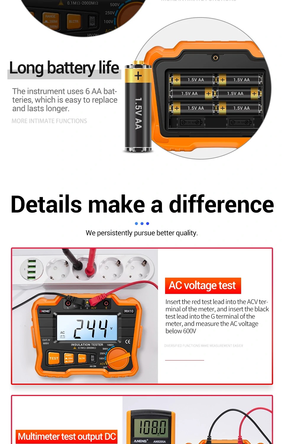 ANENG-MH10-01MOmega1999MOmega-Digital-Megohmmeter-1002505001000V-Insulation-Earth-Ground-Resistance--1942981-7
