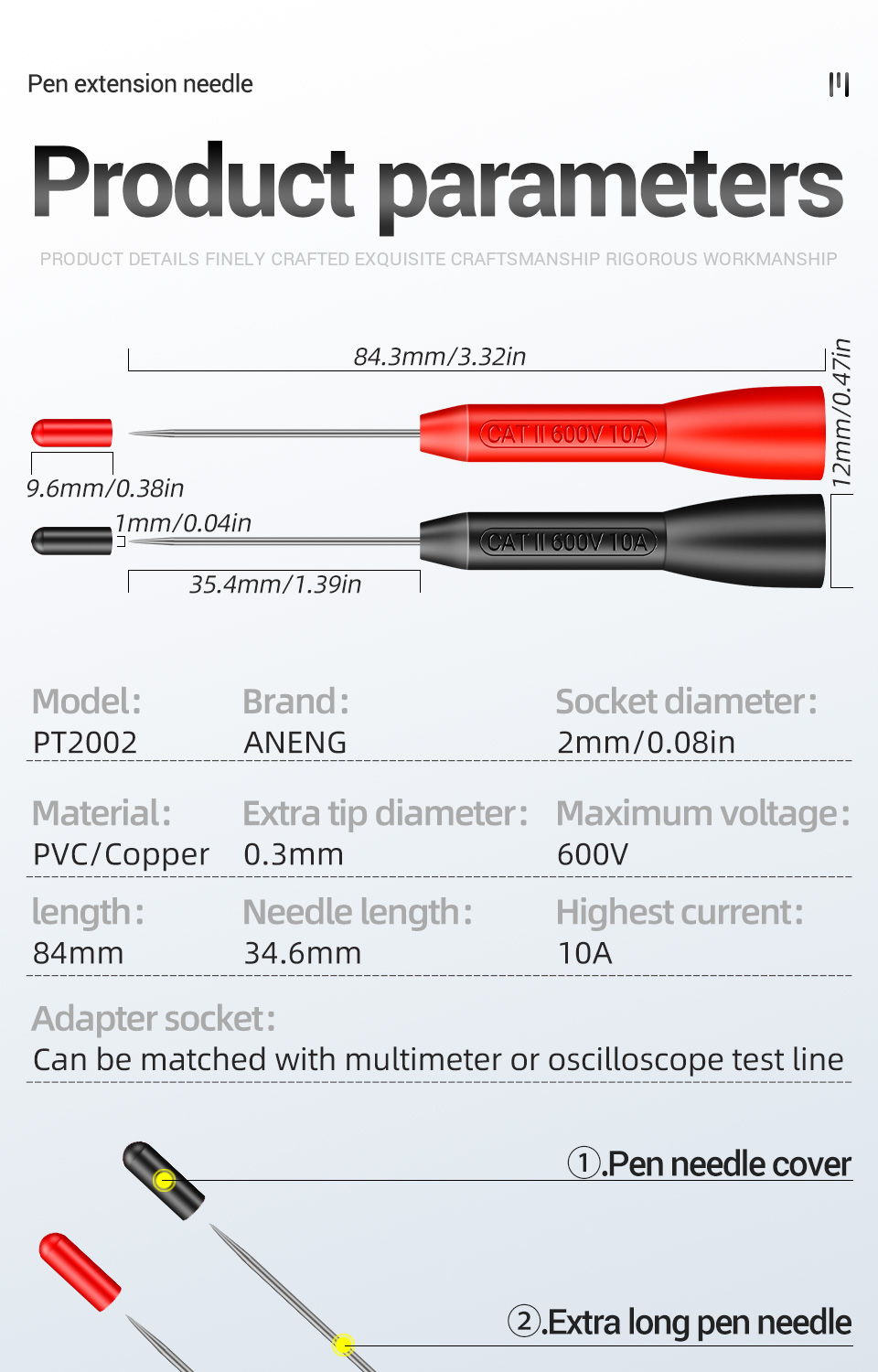 ANENG-PT2002-10A-600V-Insulation-Piercing-Needle-1mm-Pin-Non-Destructive-Multimeter-Test-Probe-for-2-1940981-9