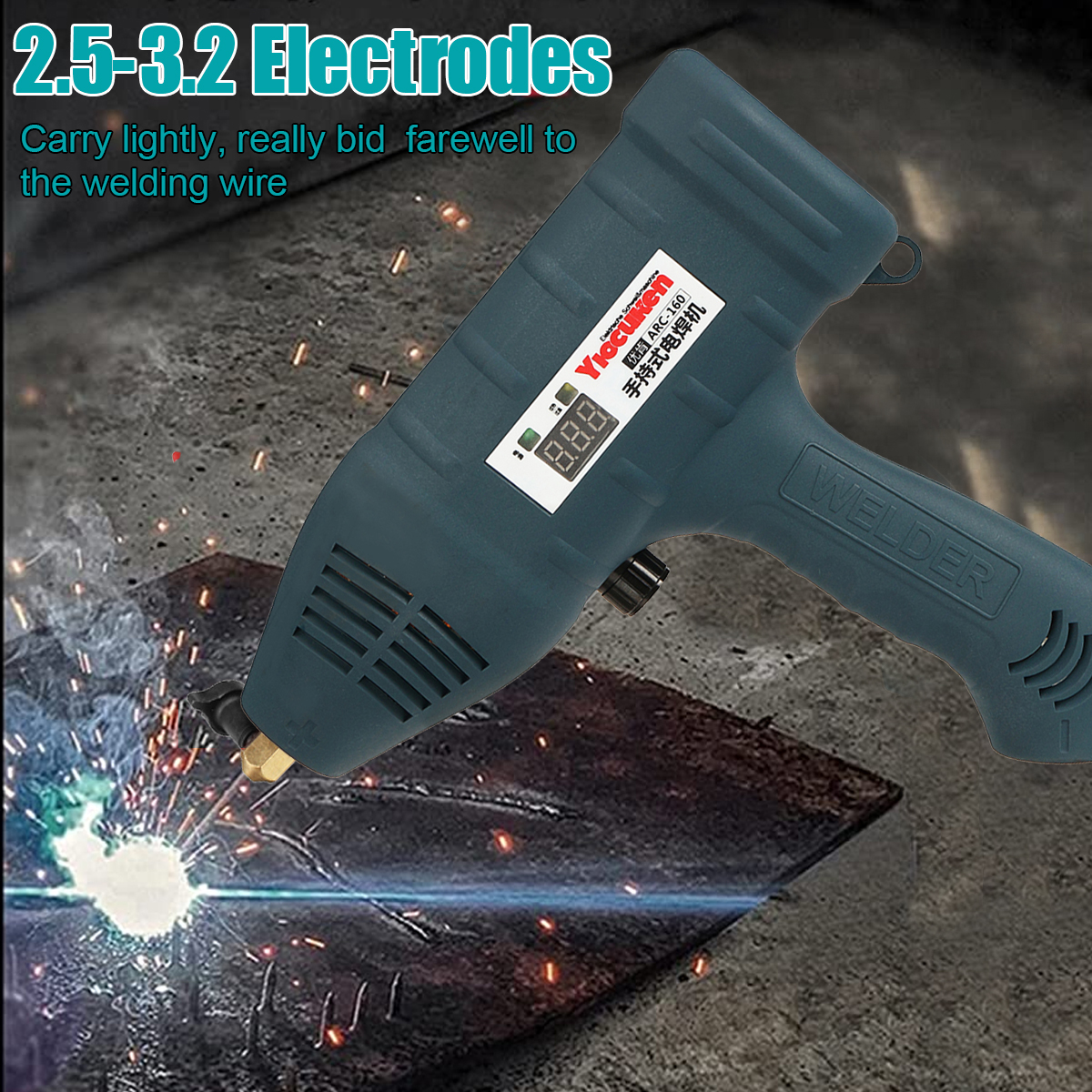 ARC-Welding-Machine-600W-160A-Intelligent-Handheld-Welding-Machine-Tools-2532mm-Rods-1902477-5