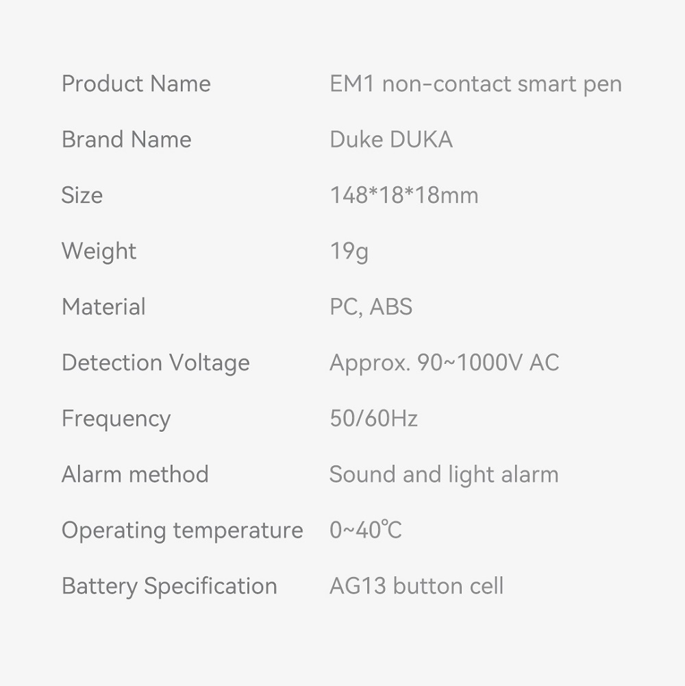 ATuMan-90-1000V-EM1-Non-contact-Smart-Voltage-Test-Pen-Sound-and-Light-Alarm-Electrical-Leakage-Dete-1929062-20