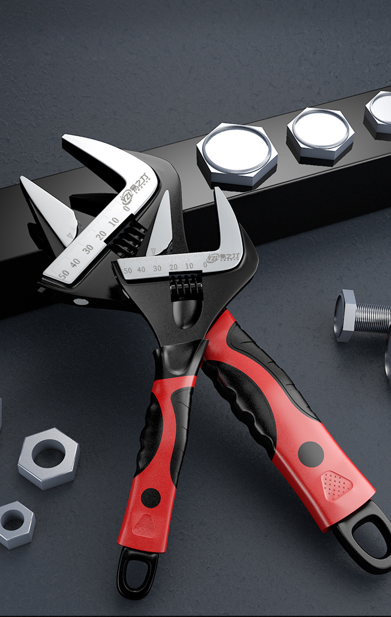 Adjustable-Wrench-Stainless-Steel-Universal-Spanner-Mini-Nut-Key-Hand-Tools-6inch8inch10inch12inch-1651309-1