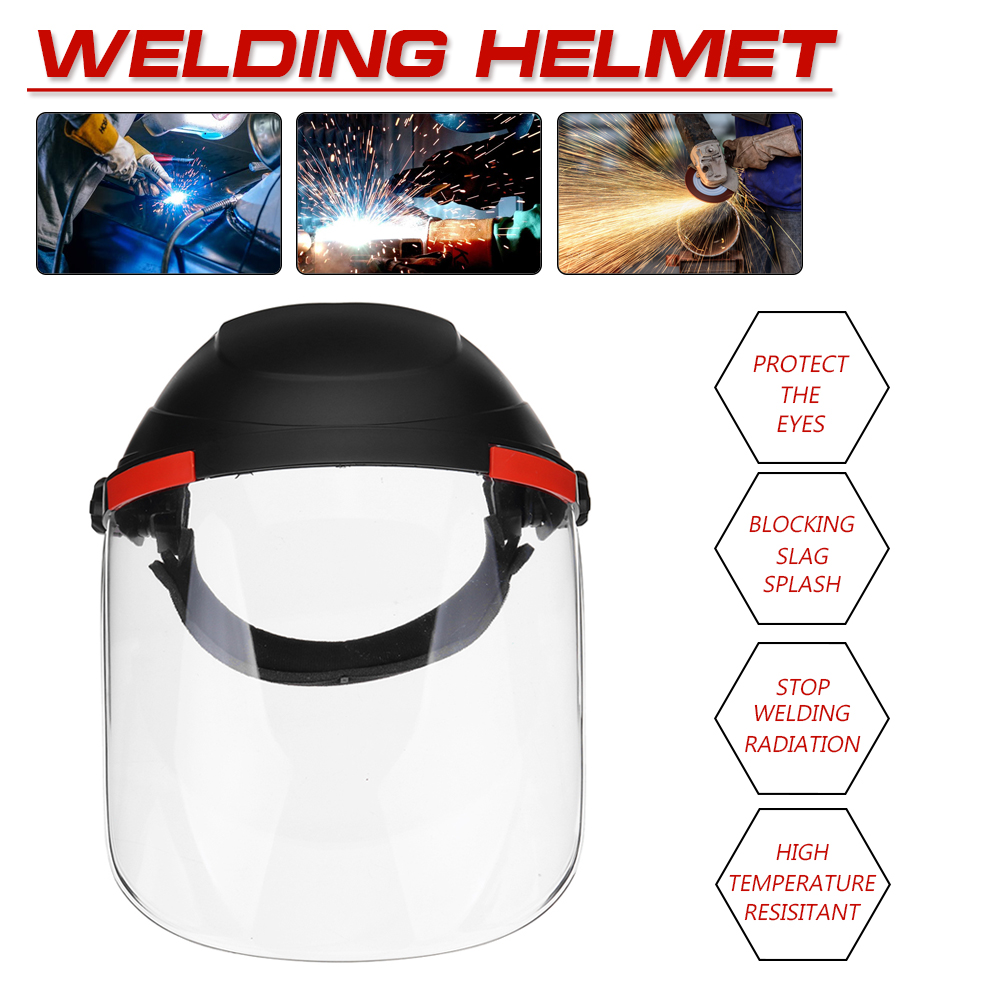 Anti-shock-Transparent-Len-Welding-Helmet-Face-Guard-Soldering-Mask-1417338-1