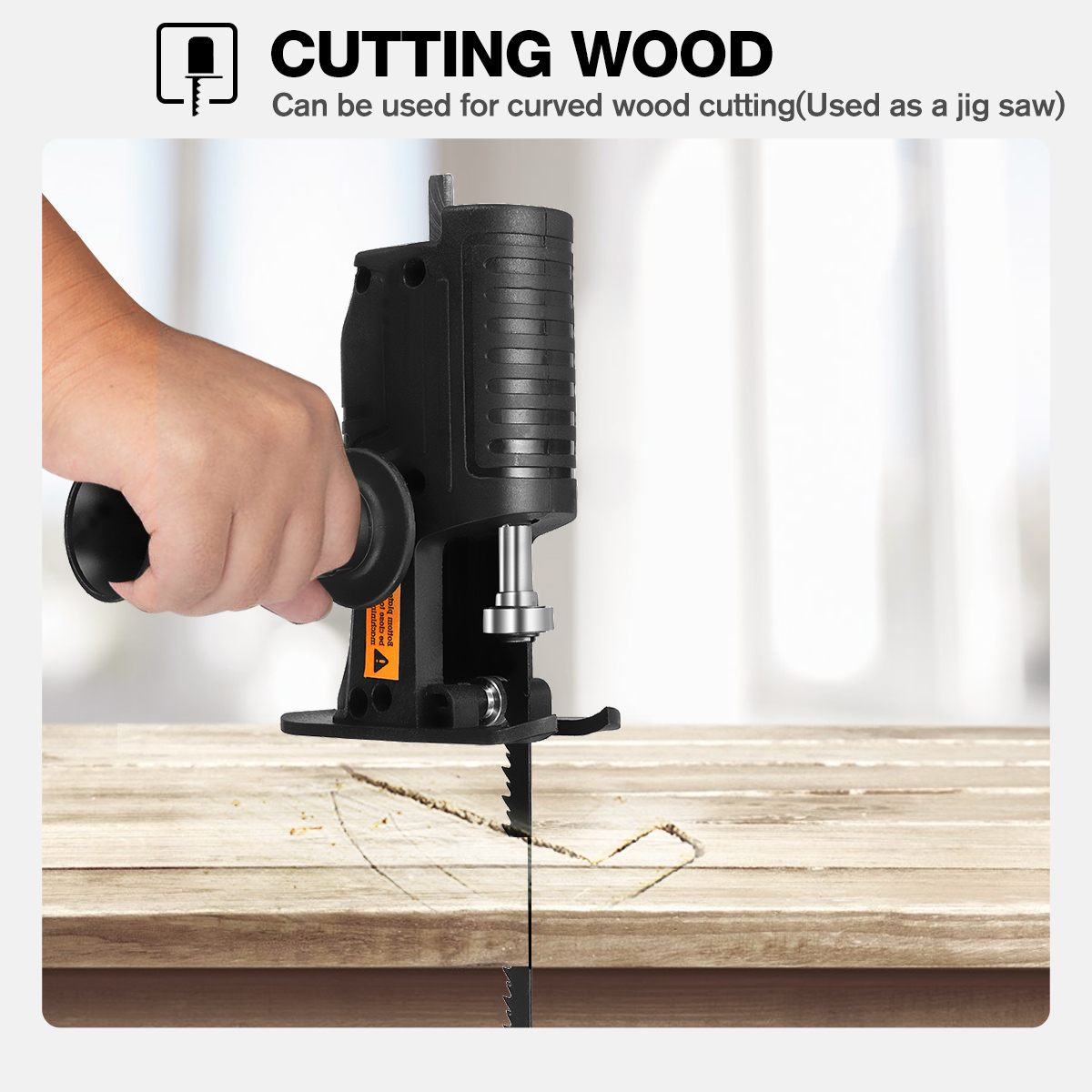 BLMIATKO-Electric-Drill-Modified-To-Electric-Saws-Reciprocating-Saw-Adapter-Accessory-with-Sawblade--1937499-6
