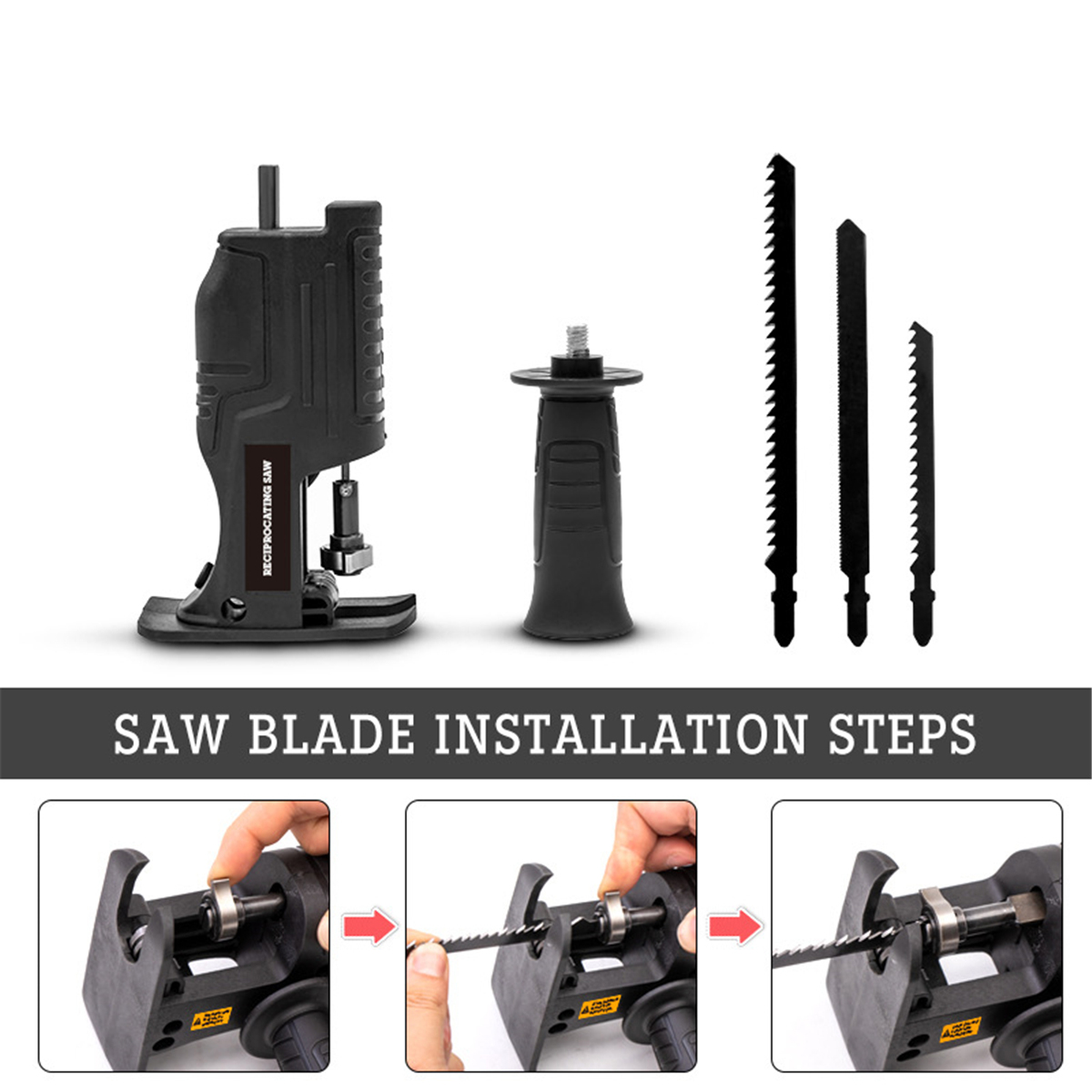 BLMIATKO-Electric-Drill-Modified-To-Electric-Saws-Reciprocating-Saw-Adapter-Accessory-with-Sawblade--1937499-10