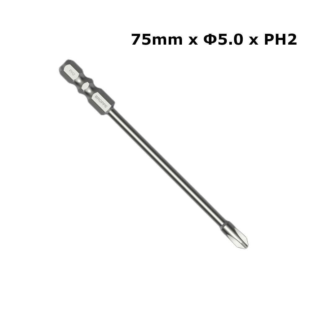 BROPPE-10Pcs-75mm-Cross-Bit-With-Magnetic-Electric-Drill-Electric-Screwdriver-Screwdriver-Head-Wind--1817606-3
