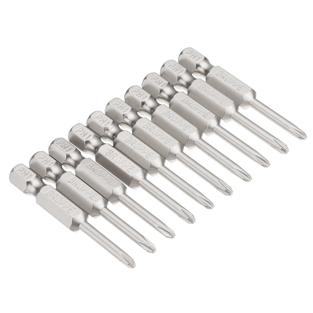 BROPPE-10pcs-PH1-14-Inch-Hex-Shank-50mm-Magnetic-Phillips-Screwdriver-Bits-Set-1421709-7
