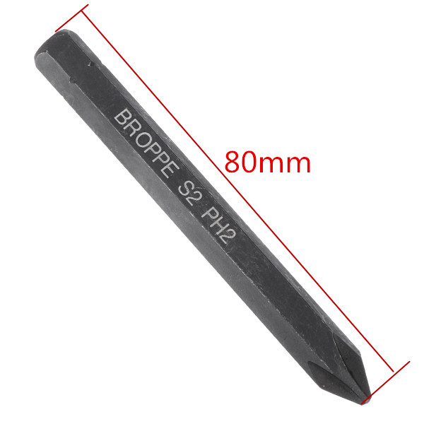 BROPPE-3pcs-Cross-Impact-Screwdriver-Bits-8mm-Hex-Shank-80mm-Cross-Screwdriver-Bits-Set-1161284-1