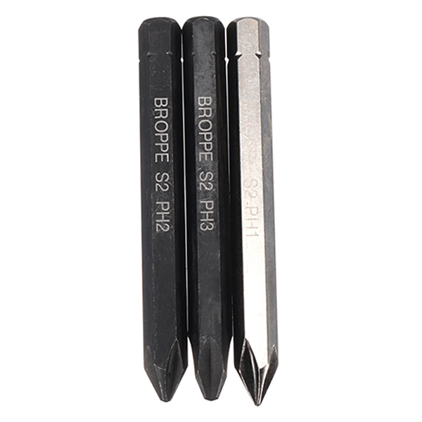 BROPPE-3pcs-Cross-Impact-Screwdriver-Bits-8mm-Hex-Shank-80mm-Cross-Screwdriver-Bits-Set-1161284-3