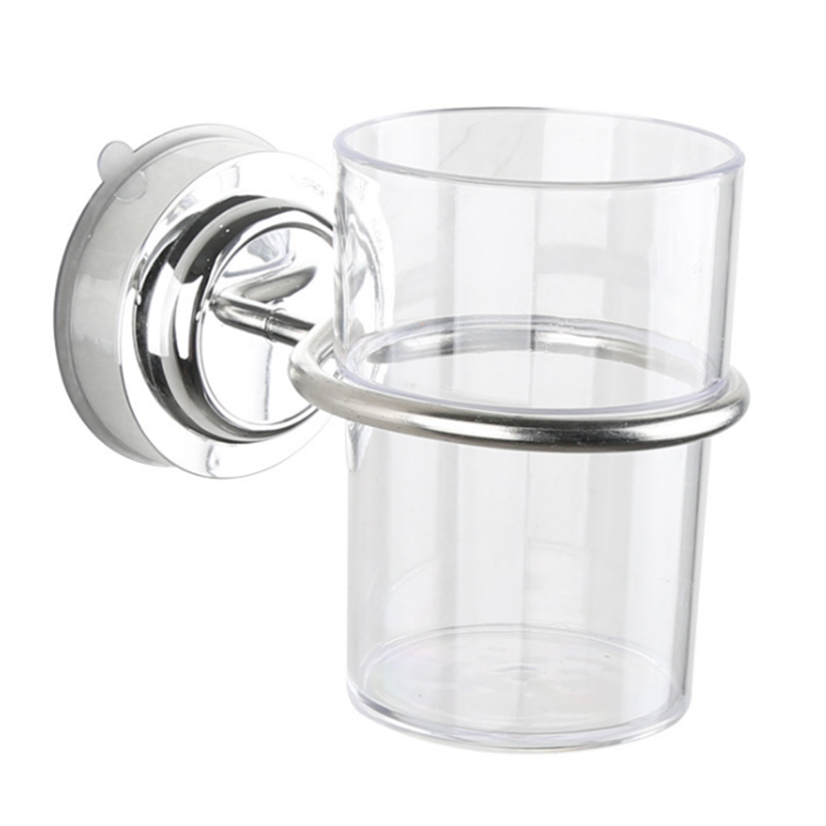 Bathroom-Suction-Wall-Mounted-Single-Stainless-Toothbrush-Tumbler-Holder-with-Cup-1758217-5
