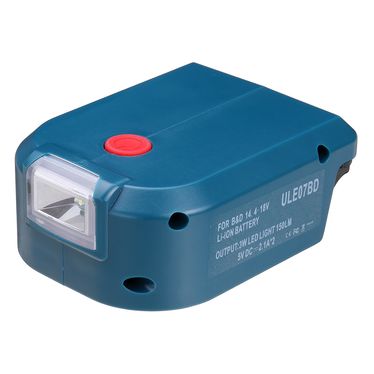 Battery-Adapter-Light-for-MakitaBlack--DeckerMilwaukeeBosch-14V18V-Lithium-Battery-ADP05-LED-Light-U-1917456-8