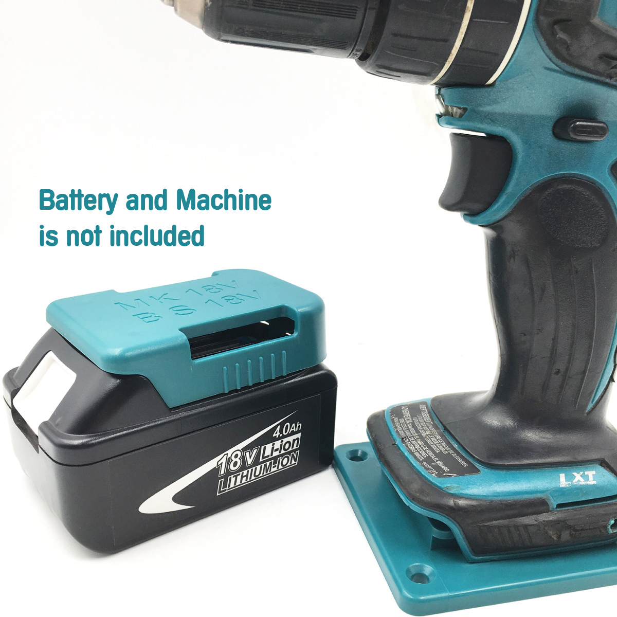 Battery-Mounts-Holder-Storage-Rack-Stand-Slot-ABS-For-Makida-For-Bosch-18V-144V-1716689-3